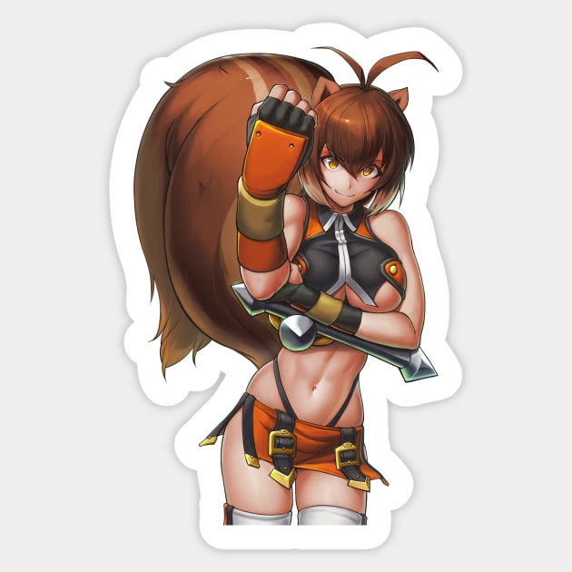 Makoto Nanaya (2021) Sticker by hybridmink